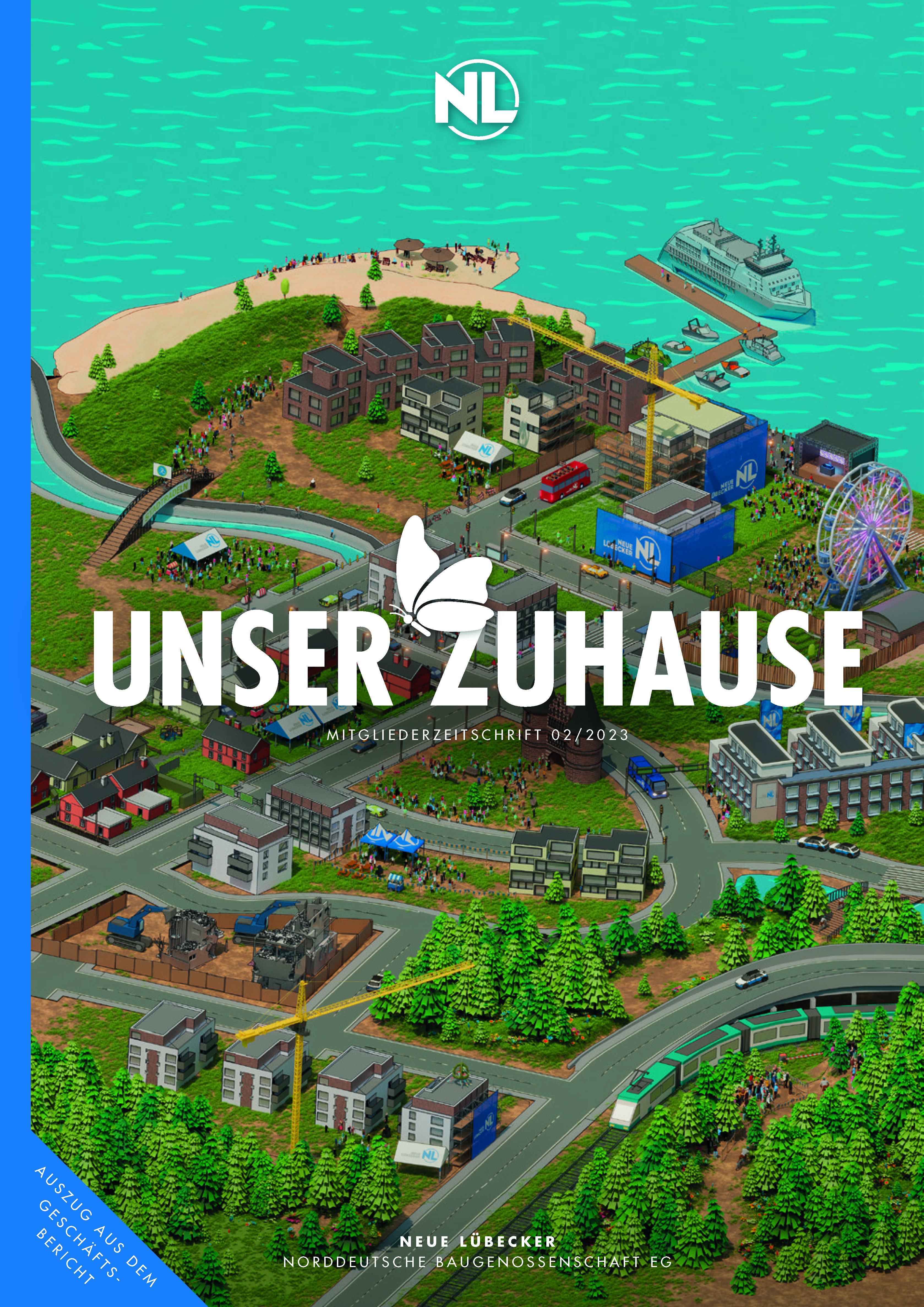 Titelbild des Mitgliedermagazins 02/2023